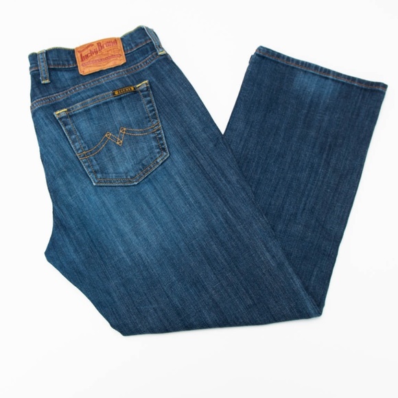 Lucky Brand Sweet and Low Crop Denim Jeans size 10 - Picture 1 of 10